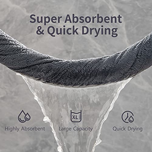 Lifebay Microfiber Bath Towels Set, 10-Piece Ultra Soft Towels For Bathroom, Absorbent Microfiber Towels For Body, Quick Dry Towel Sets For Bathroom, Beach, Pool, Gym, Yoga(10-Piece, Ultimate Gray) #TOP1