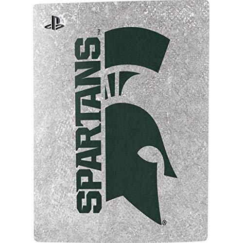 Skinit Decal Gaming Skin Compatible with PS5 Digital Edition Bundle - Officially Licensed Michigan State University Spartans Half Logo Design