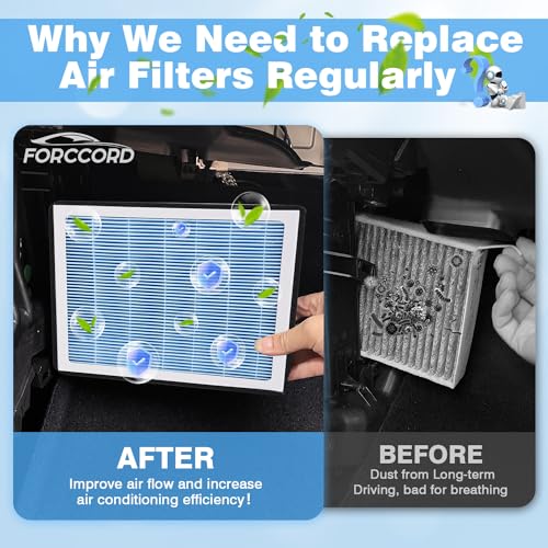 Image of 2-Pack Cabin Air Filters for Camry /Corolla /4Runner /Sienna /Tundra /RAV4