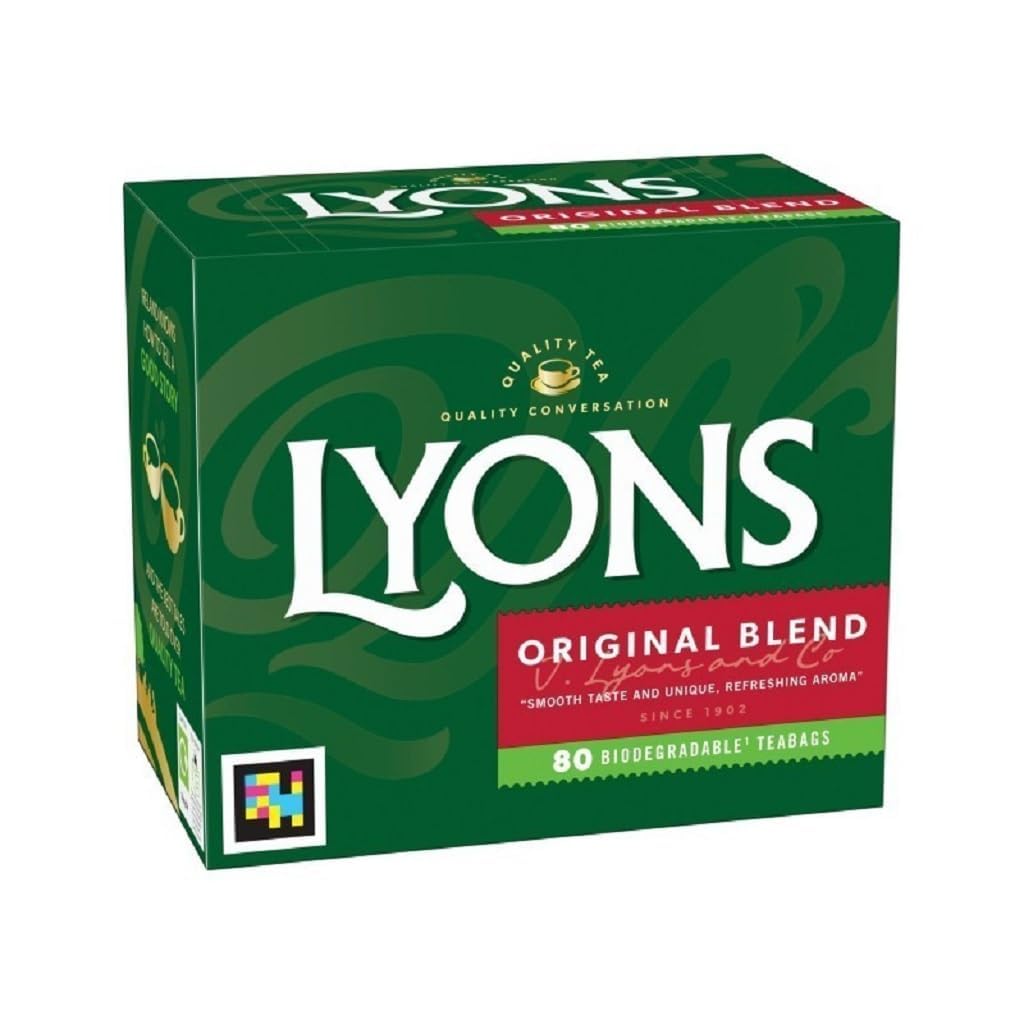 Lyons, Tea Bags Original, 80-Bag (12 Pack)