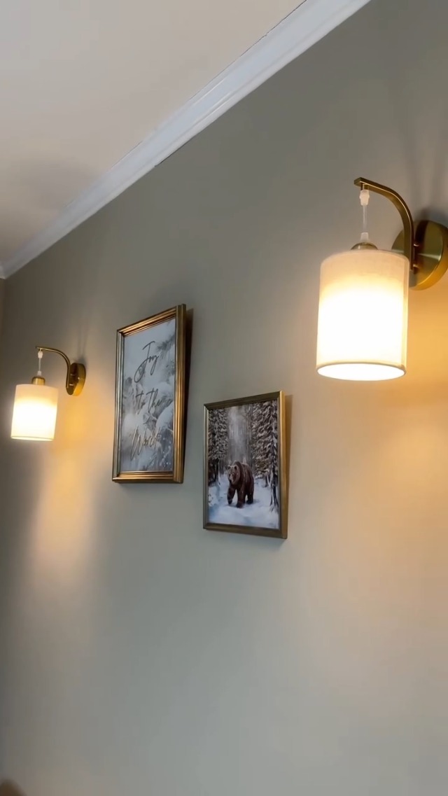 Image of Battery Operated Wall Sconce Set of Two, Pleated Fabric Rechargeable Wireless Wall Sconces with 13000mAh Bulb & Dimmable, Battery Sconces Wall Light Decor Set of 2 for Living Room, Black