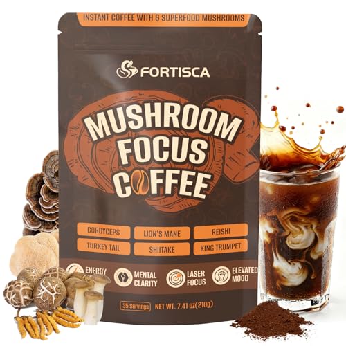 6 in 1 Instant Mushroom Coffee