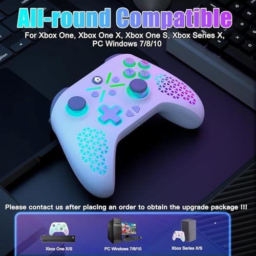 Gamrombo Wireless Controller Replacement for X-box One, Special Edition Custom Gamepad Compatible with X-box Series X|S with Macro, Dual Vibration, Audio Jack - Image 3