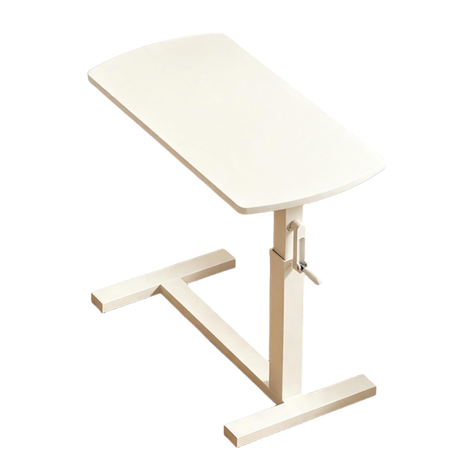 Table de Lit a Roulette pour Ordinateur Portable Réglable en Hauteur