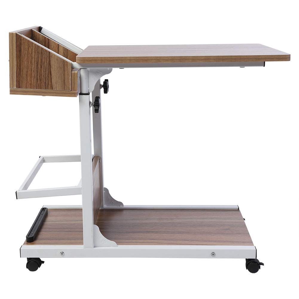 Table de lit pour ordinateur portable sur roues, votre bureau mobile du salon à la chambre