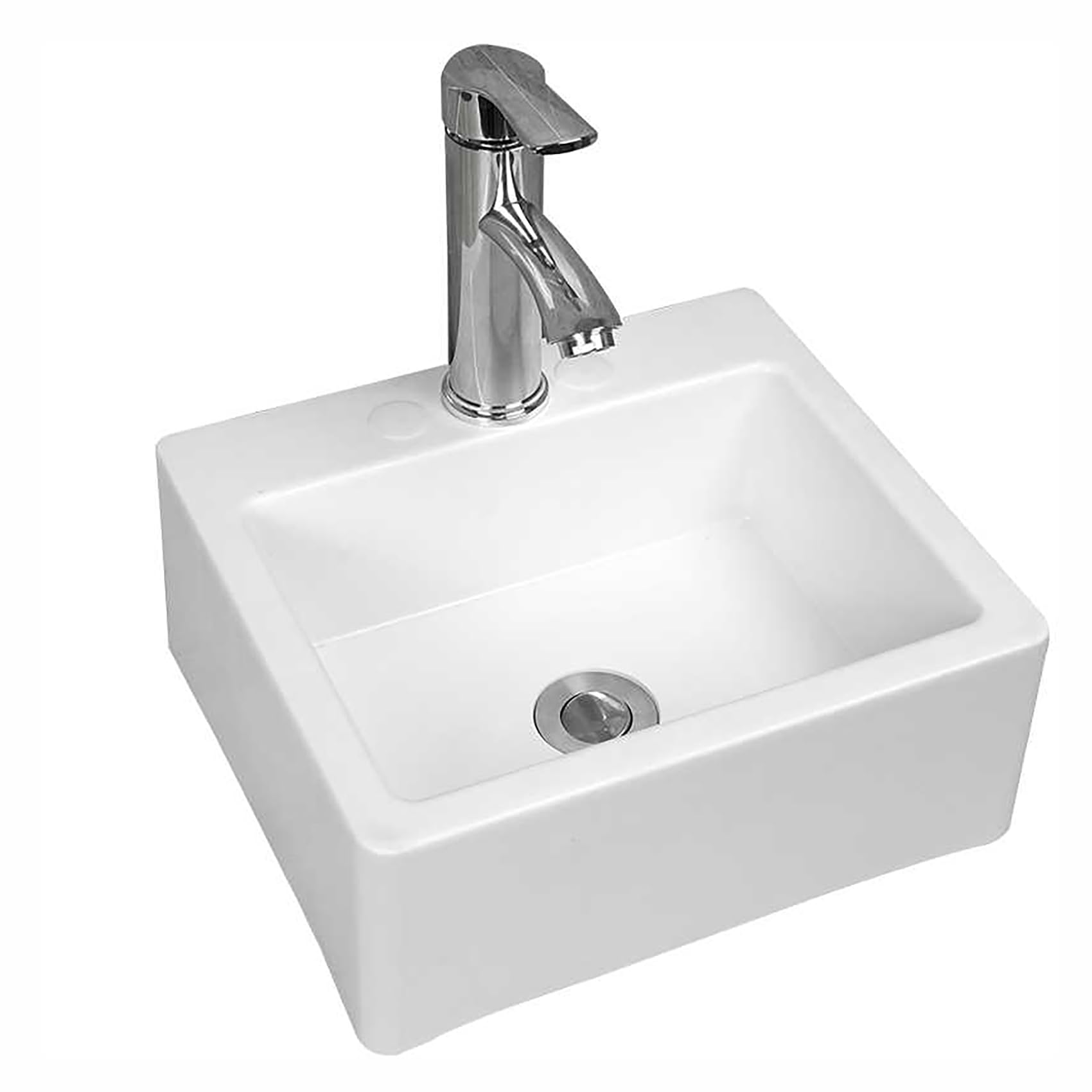 Soporte para escobilla de inodoro de 33,5 x 29 x 13 cm, elegante polipropileno para almacenamiento de baño, diseño compacto para inodoro y fácil de limpiar, accesorio de baño moderno