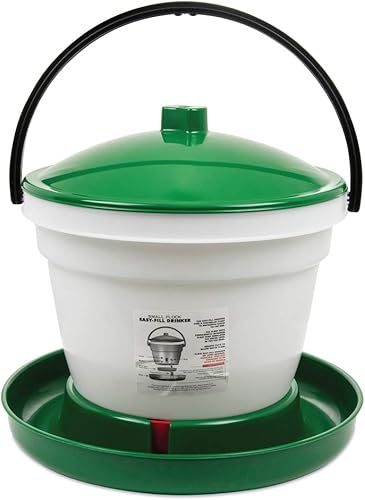 Miniatura 2 de Bebedero para aves de corral, de la marca Harris Farms, 0, Verde