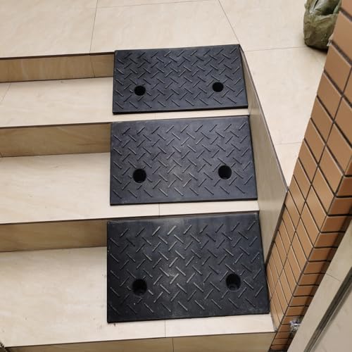 Rampa de caucho portátil para bordillo y umbral 3.5 pulg miniatura 7