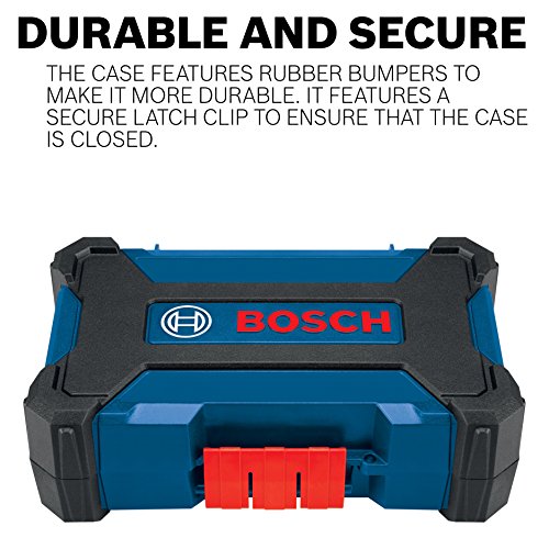 Bosch CCSPHV208 8Piece Impact Tough Phillips 2 In. Power Bits with Clip for Custom Case System