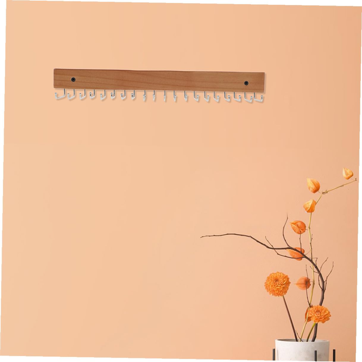 2 Stück Gürtel und Krawattenorganizer mit 20 Haken