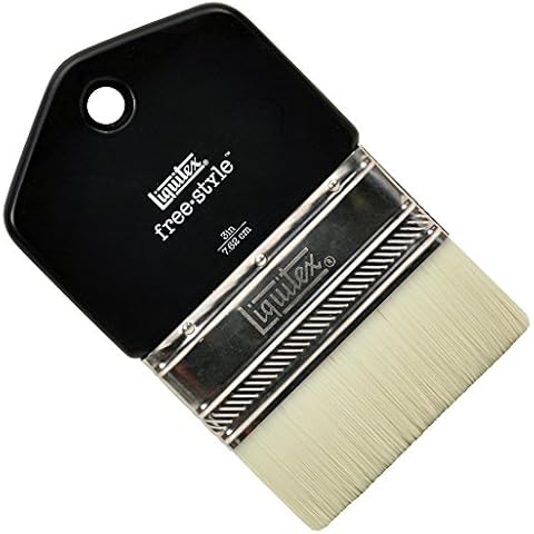 Liquitex Professional Freestyle Large Scale Brush, Paddle 3-inch, Beige Cover