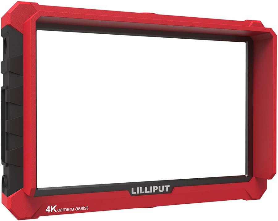 LILLIPUT Professional A7s 7” 1920X1200 4K HDMI Input/Output Video Assist On-Camera Monitor with LP-E6 Battery Plate by VIVITEQ