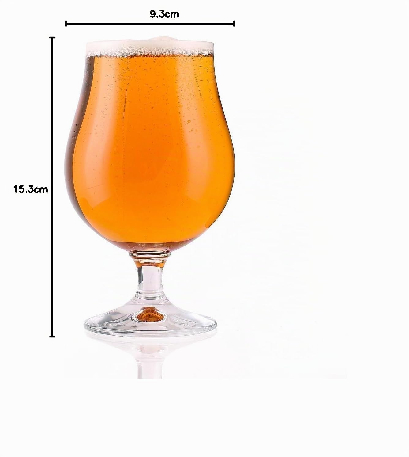 Stölzle Lausitz Set di 6 Bicchieri da Birra Berlin 500 ml – Eleganti Bicchieri da Birra per Pils e Birre Artigianali – Bicchieri da Birra in Cristallo di Alta Qualità – Lavabili in Lavastoviglie