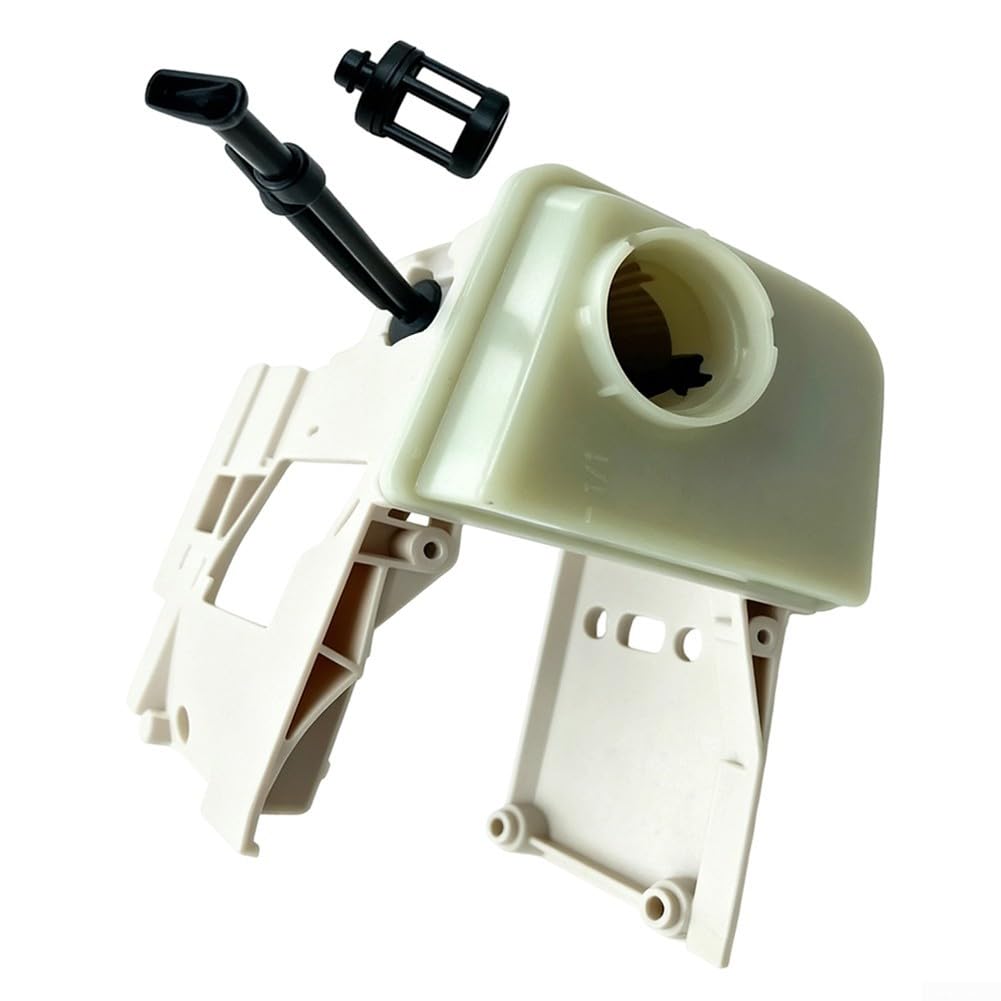 Kraftstofftankgehäuse für MS200T 020T Kettensägenteile, kompatibel mit OEM 1129 350 0853 0806, für Kunststoffschale mit Filtermontage für Außengarten