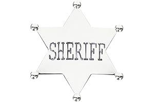 Costume Sheriff Badge