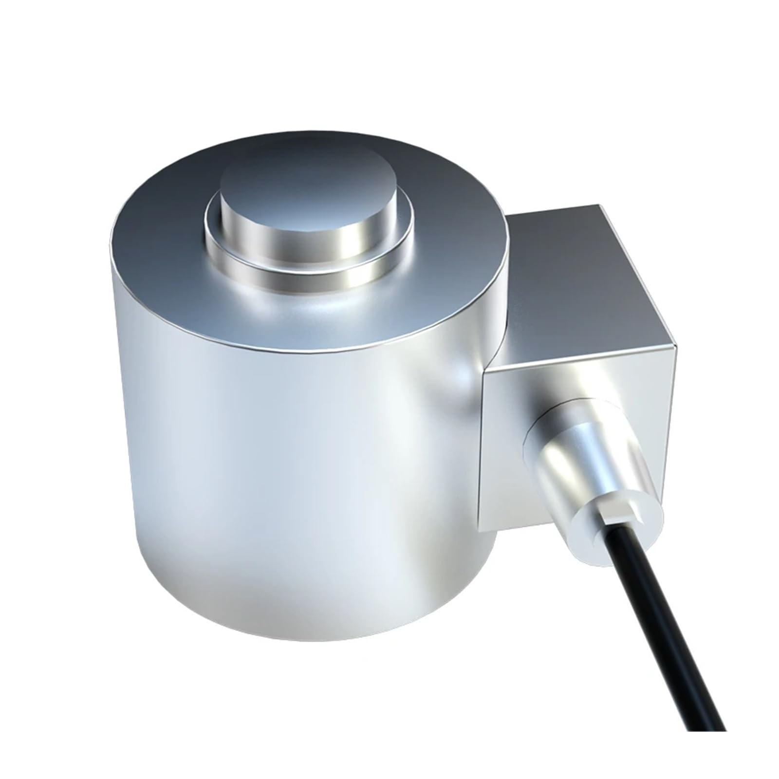 MXXDMOPD Column Load Cell 30T/100T Compression Force Sensor Transducer Large Range for Batch Tank Weighing Scale Automation(25T)