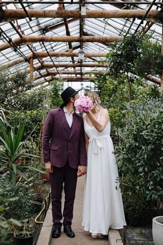 Mens 3 Piece Linen Suit for Men Slim Fit Suit Set Groom Suits for Wedding Prom Summer Suits4