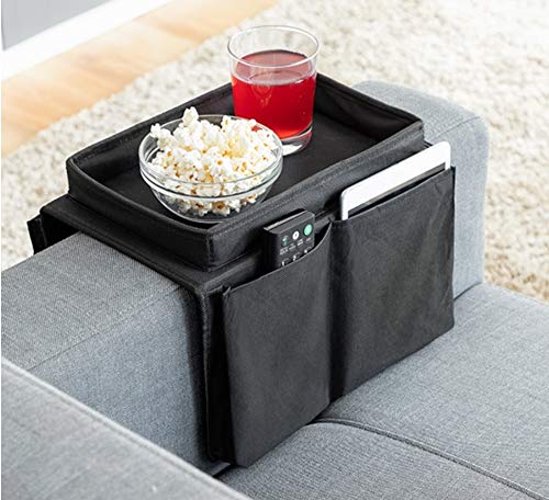 InnovaGoods Sofa dienblad met handgreep organizer, 54 x 31 x 4 cm - Image 4