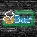 Neon Bar Signs, Bar Neon LED Light, Beer Bar Neon Light for wall Decor Home Bar Man Cave Bedroom,...