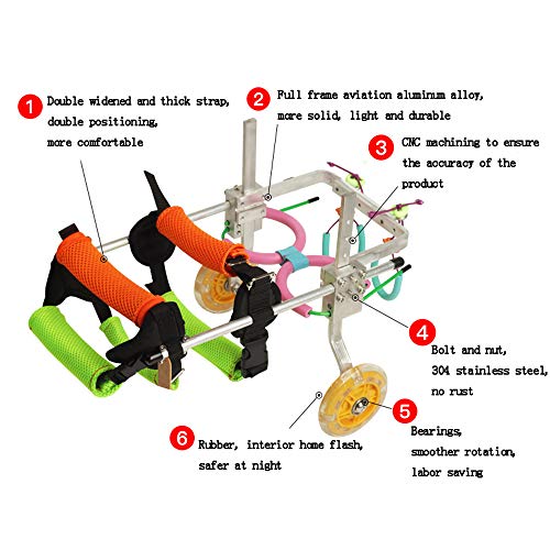 Silla de ruedas para perros: el vehículo de ejercicio que le devolverá las ganas de correr 6
