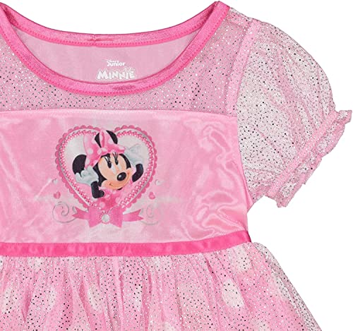 Disney Girls Little Minnie Mouse Nightgown, Fantasy Minnie, Size 4T3
