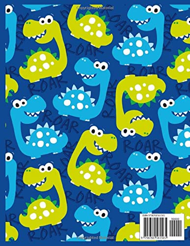 Primary Composition Notebook: Little Dinosaurs Primary Journal Grades K-2 with Picture Space, Primary Story Journal (Primary Writing Journal for Kindergarten) 2 51pvXjELQdL