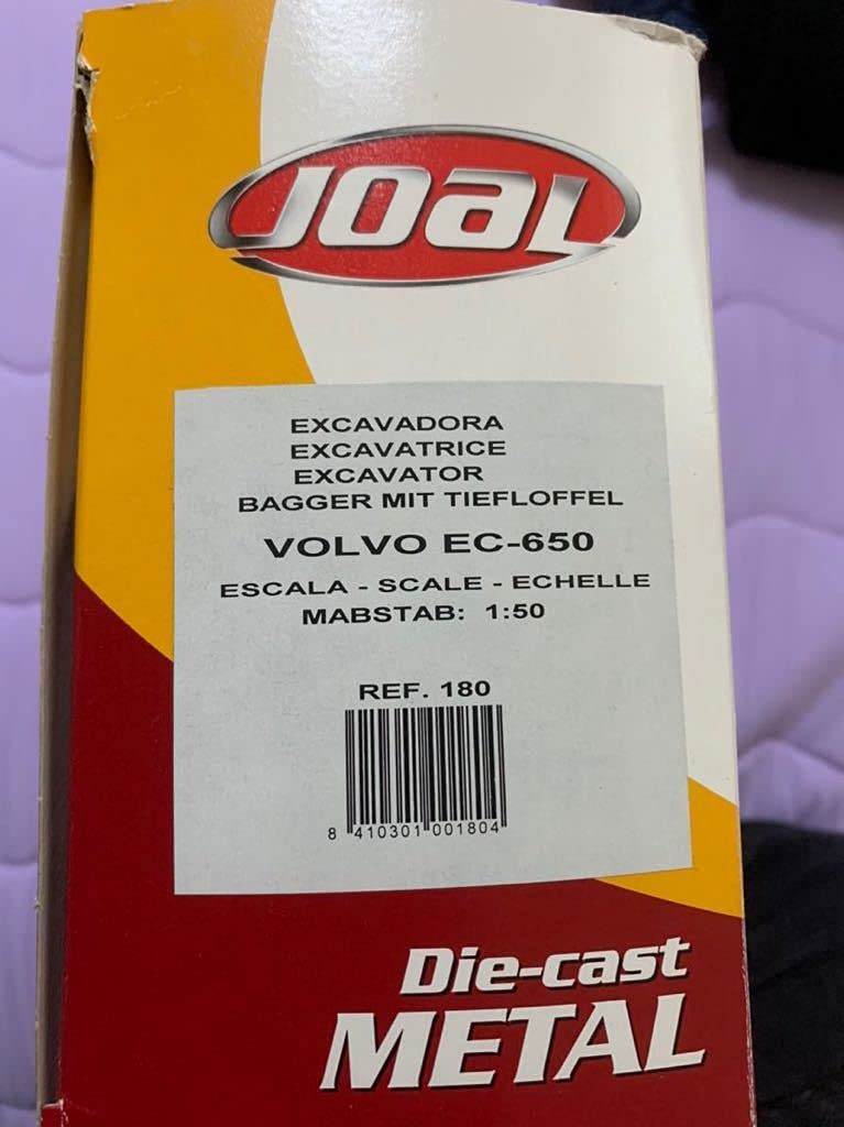 Amazon.co.jp: Volvo EC 650 バックホウ JOAL製 1:50 美品