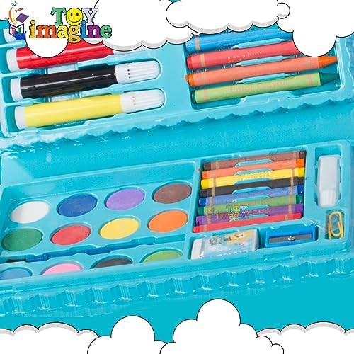 Toy Imagine Color Set for Kids Drawing Doodle Sketch Crayon Painting Water Paint Art Set Colour Kit. (Colour Set 42) - Image 6