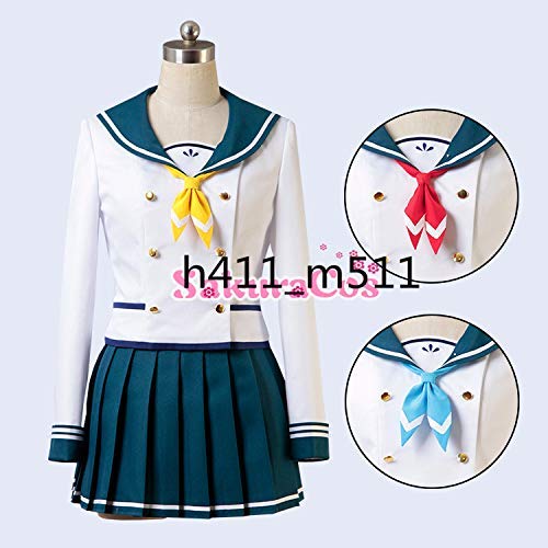 MICHEL  - 女子中学生制服 コスプレ Amazon.co.jp: 豪華修正版 バトルガール ハイスクール 綿木