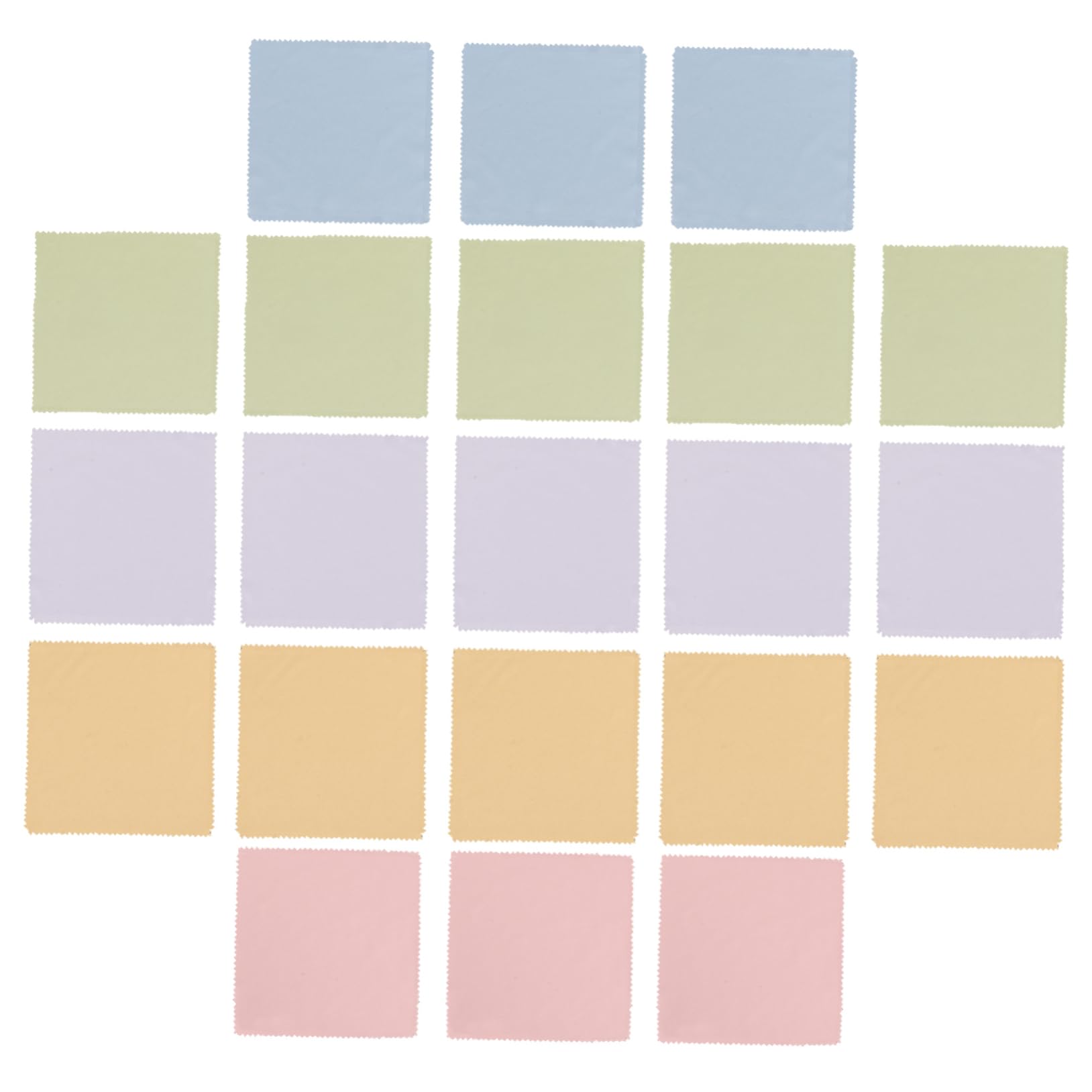 250pezzi Panni Per Pulizia Occhiali Microfibra Di Salviette Per Schermi e Lenti Colori Assorbenza e Sicurezza Per Elettronica e Occhiali