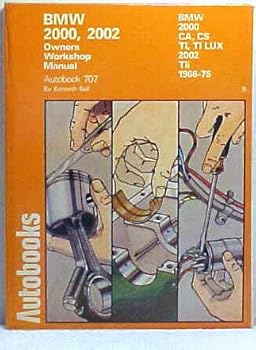 Hardcover BMW 2000, 2002 Owners Workshop Manual Book