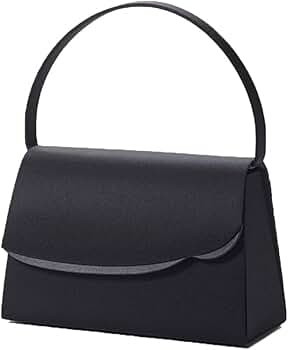 Amazon | プチソワール(東京ソワール) ブラックフォーマルバッグ 縦