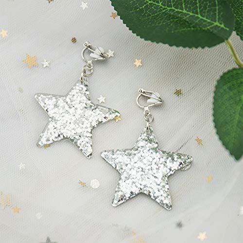 NEWITIN 16 Pairs Clip On Earrings for Women Cute Earring Charming Fashion Dangle Drop Earring Non Piercing Clip on Dangle Earrings for Women2