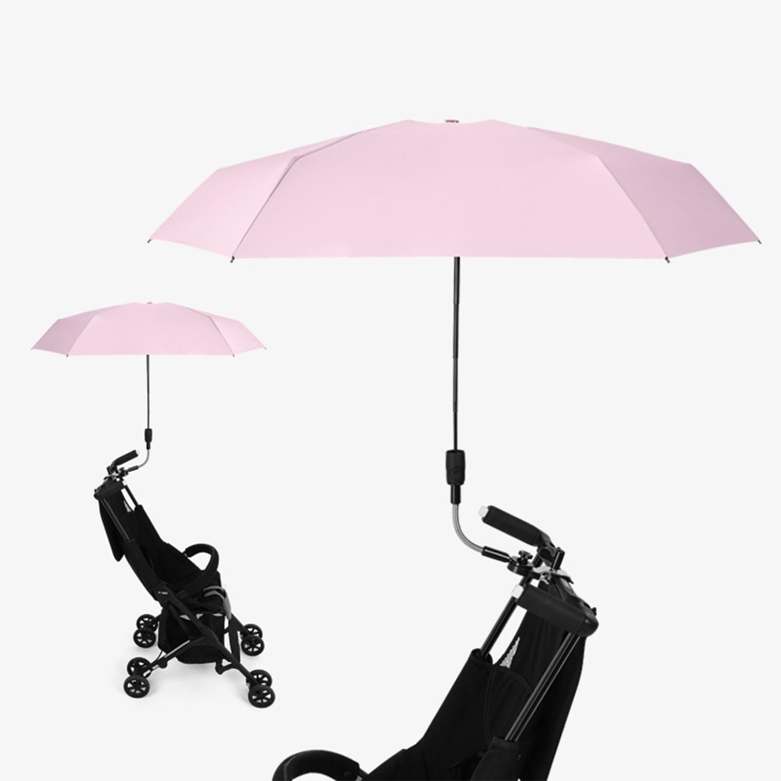 Sombrilla Para, Soporte Para Cambio De Posición, Bloqueador Portátil, Refugio Para Paseos Para Cochecitos, Abrazadera Plegable, Clip Para Accesorios, Sombrilla Para Cochecito, Toldo
