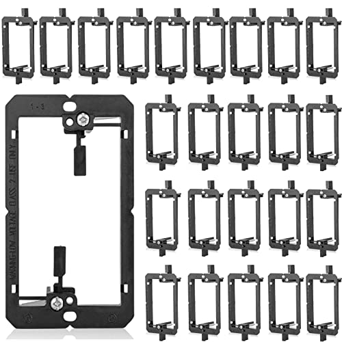 25-Pack Low Voltage Wall Plate Mounting Brackets