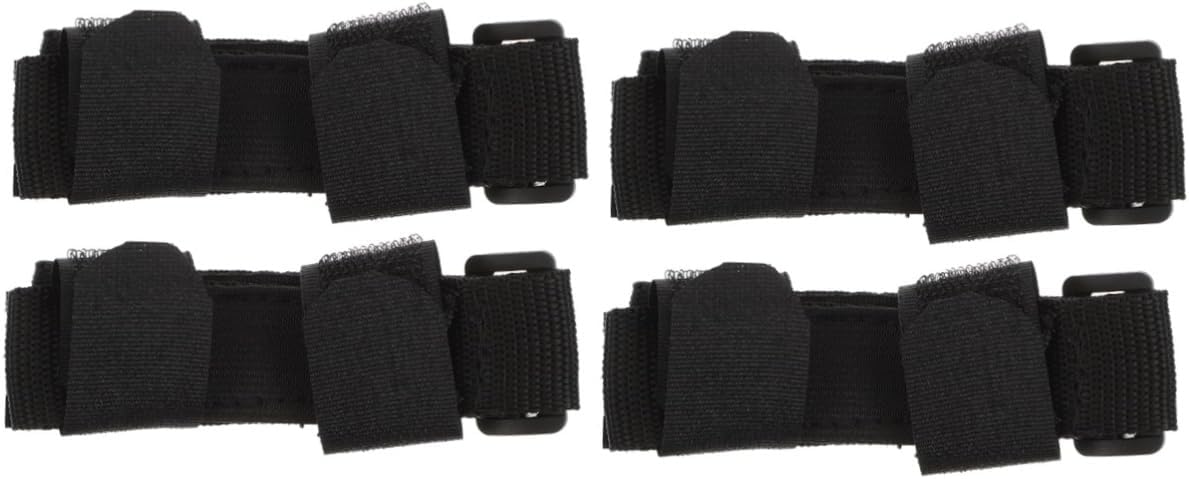 Veemoon 4pcs Adaptive Utensils Holder Eating Aid Glove for Elderly and Disabled for Stability and Comfort