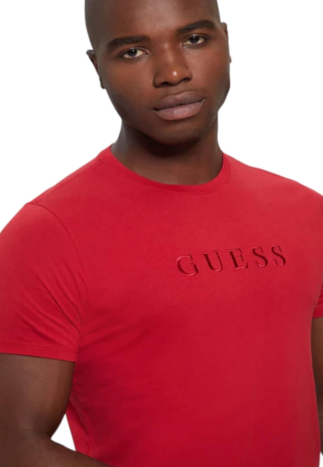 Guess Mens Short Sleeve Classic Pima Embroidered Logo - Image 4