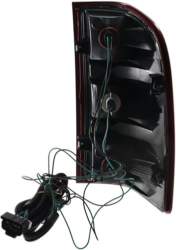 Miniatura 2 de KarParts360 Para Chevy Silverado 2500 HD 2008 2009 2010 Conjunto de luz trasera trasera con bombillas reemplaza GM2800207  25877454