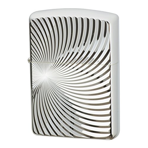 ZIPPO(ジッポ) オイルライター アーマー 両面深堀りスパイラル シルバー 16DC-3