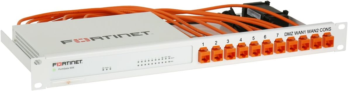 Rackmount.IT RM-FR-T10 Rack Mount Kit for FortiGate 60E/60E-POE/60E-DSL/61E/60F/61F/FortiADC 60F