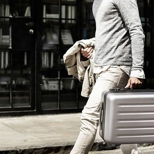 Luggage Travel Gear 20 Inch Cabin Luggage Universal Silent Wheel Portable Hardside Luggage Scratch Proof(A)4