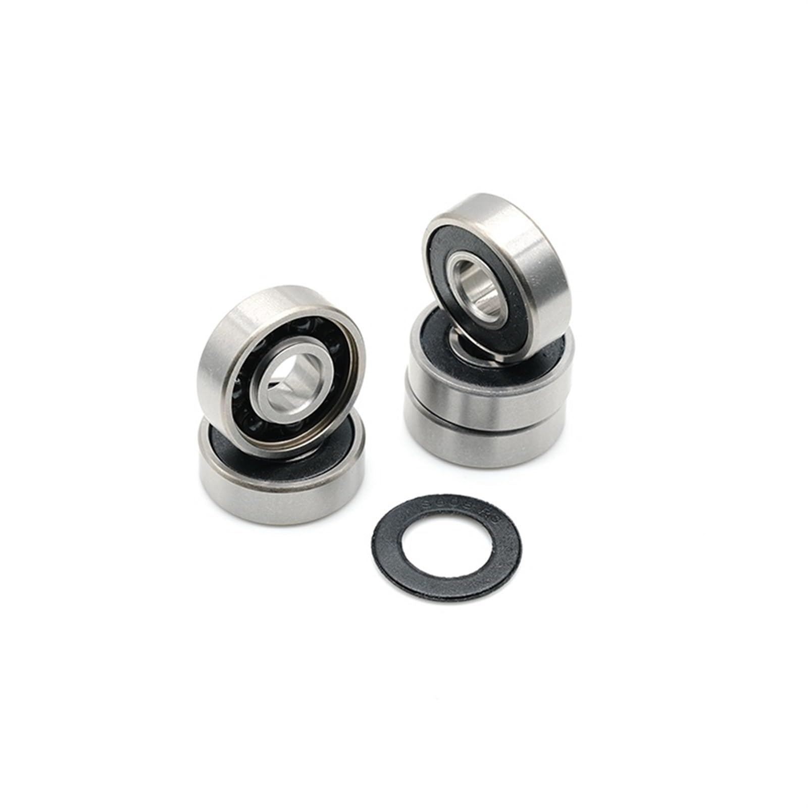 1 Uds S608 2RS 8x22x7 rodamiento de cerámica híbrido de acero inoxidable 8x22x7 Mm ABEC-7 rodamiento de bolas híbrido Si3N4