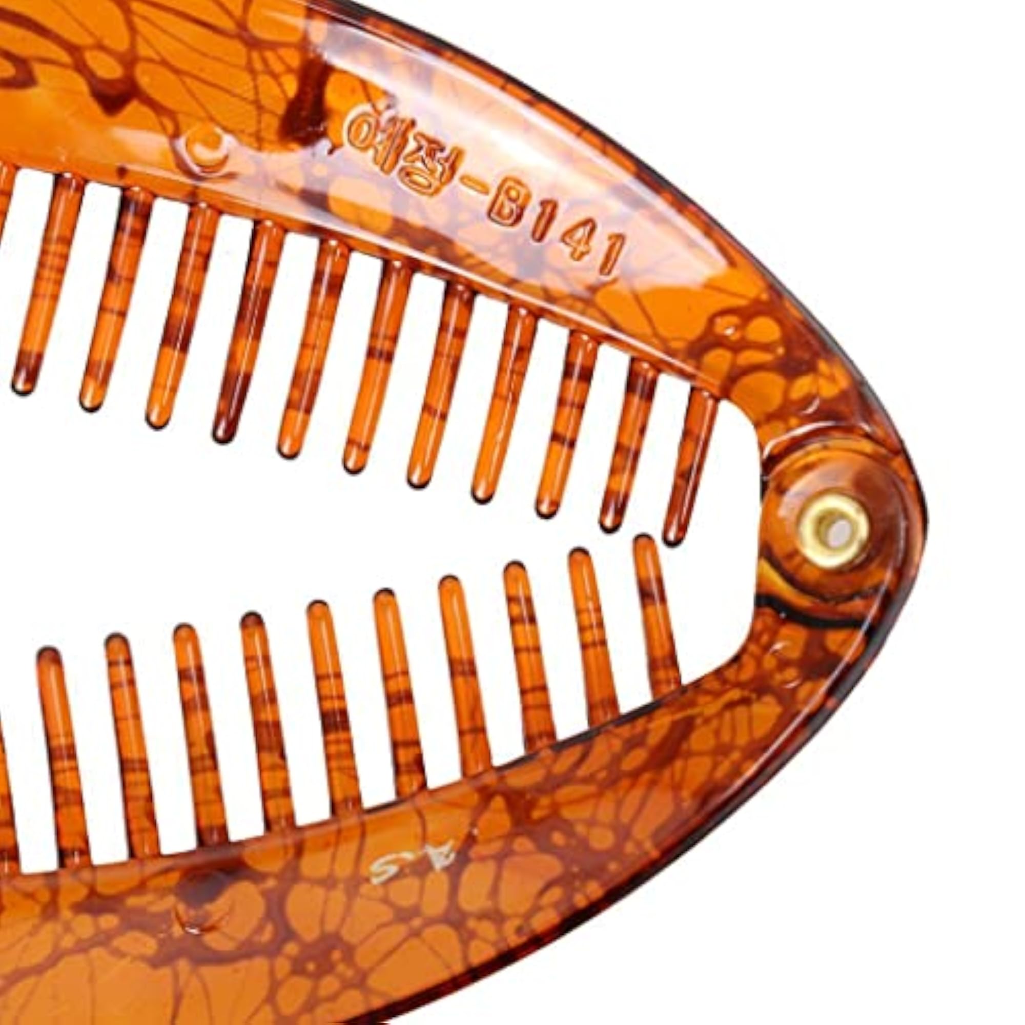 Resin Hair Claw Tail Fish Clip for Ladies