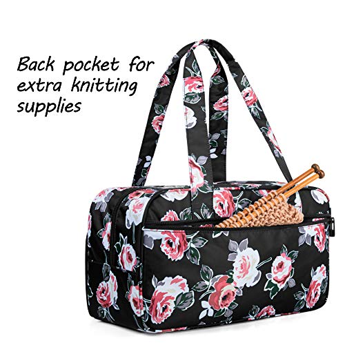 Stricktasche Curmio für Wolle und Garn Aufbewahrungstasche für Strickprojekte