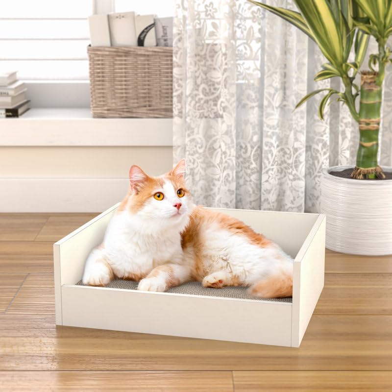 See full amazon price history chart for Wooden Pet Bed for Cats and Small Dogs, White, Indoor/Outdoor Use Wooden Pet Bed for Cats and Small Dogs, White, Indoor/Outdoor Use (B0D2J3WJVV) Amazon Price History, Amazon Price Tracker