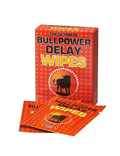 Bull Power Delay Wipes 6 lingettes intimes masculines pour des nuits complices intenses