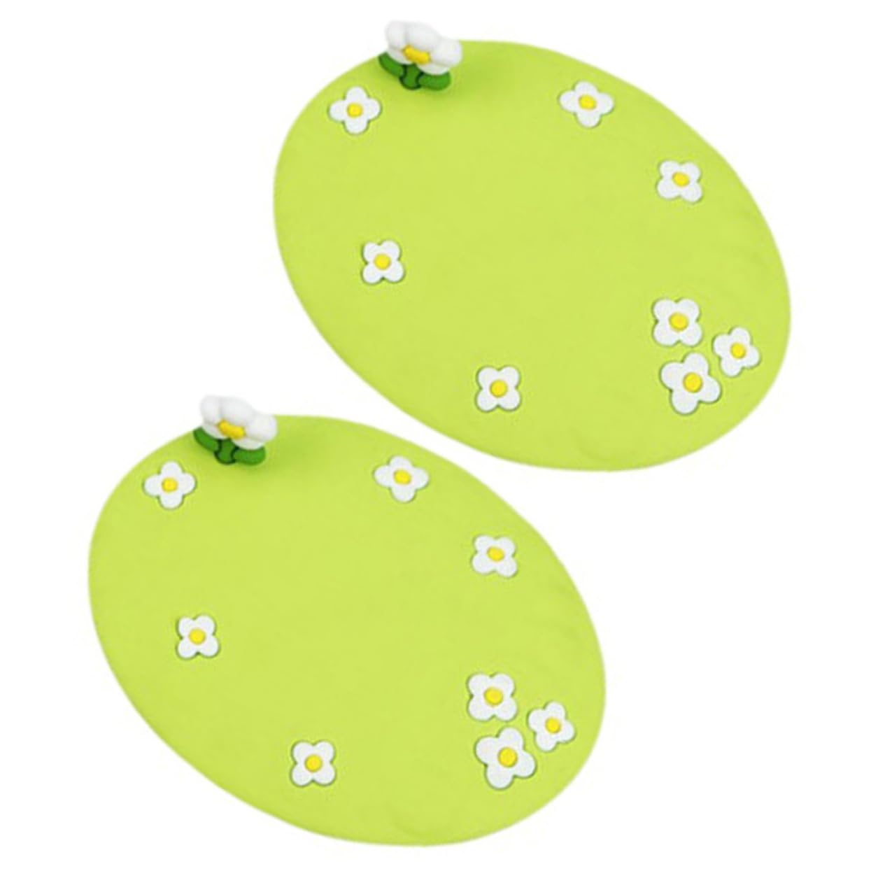 LIFKICH 2pcs -Slip Dashboard Mat Car Pad Non-Slip Ornament Sticky Mat for Car Accessories
