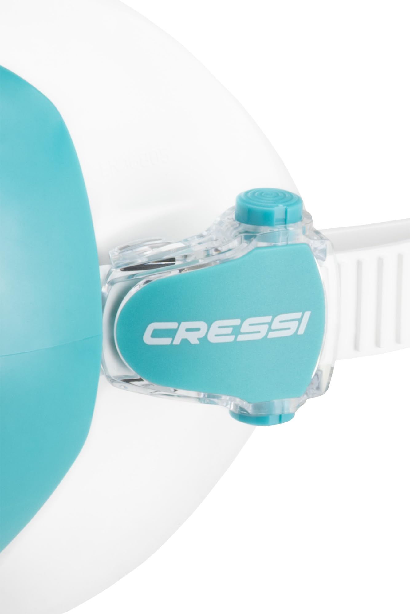 CRESSI Honey - Máscara Compacta Específica para Mujeres, Facial Silicona Suave, Lentes Brillante para Visibilidad Amplia Unisex Adulto