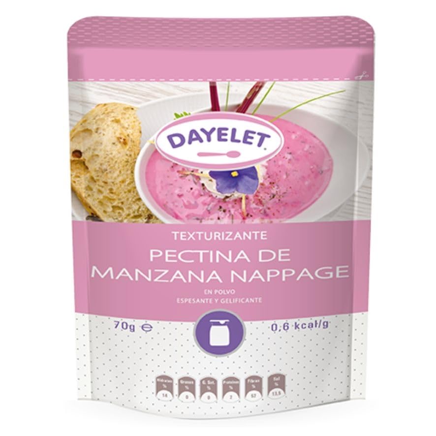 Texturizante Pectina de Manzana SinGluten 70g Dayelet