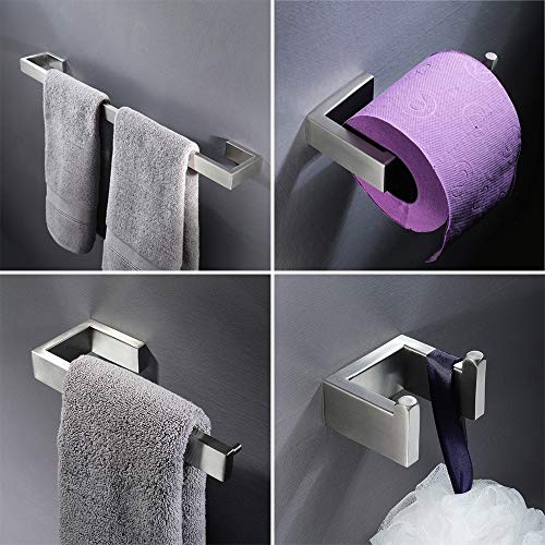 T-YSPJ Bathroom Accessories Stainless Steel Wire Drawing Process Bathroom Hardware Pendant Set, A